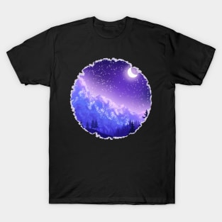 Night Mountains T-Shirt